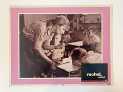 Rachel Rachel original 1968 vintage lobby card