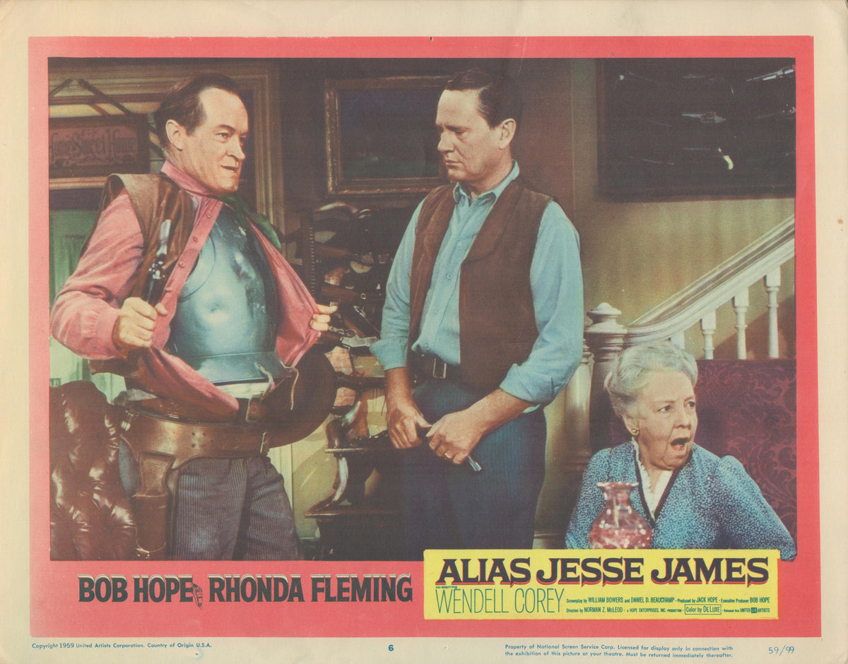 Alias Jesse James set of 8 original lobby cards