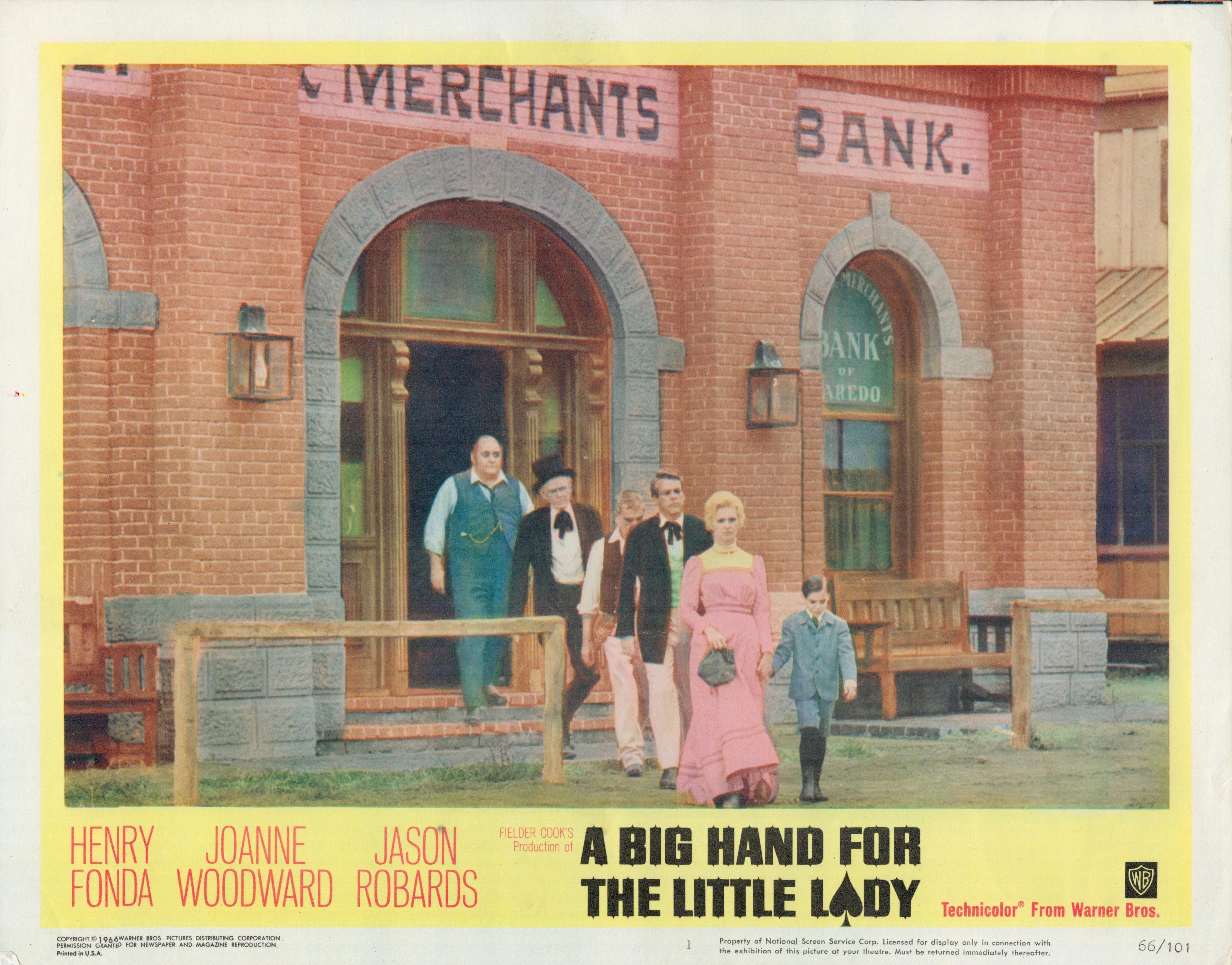 A Big Hand for The Little Lady set of 8 original lobby cards