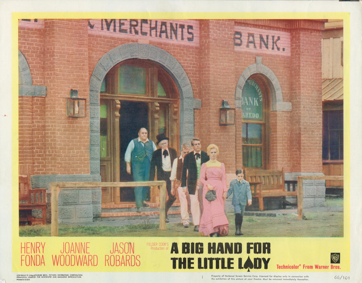 A Big Hand for The Little Lady set of 8 original lobby cards