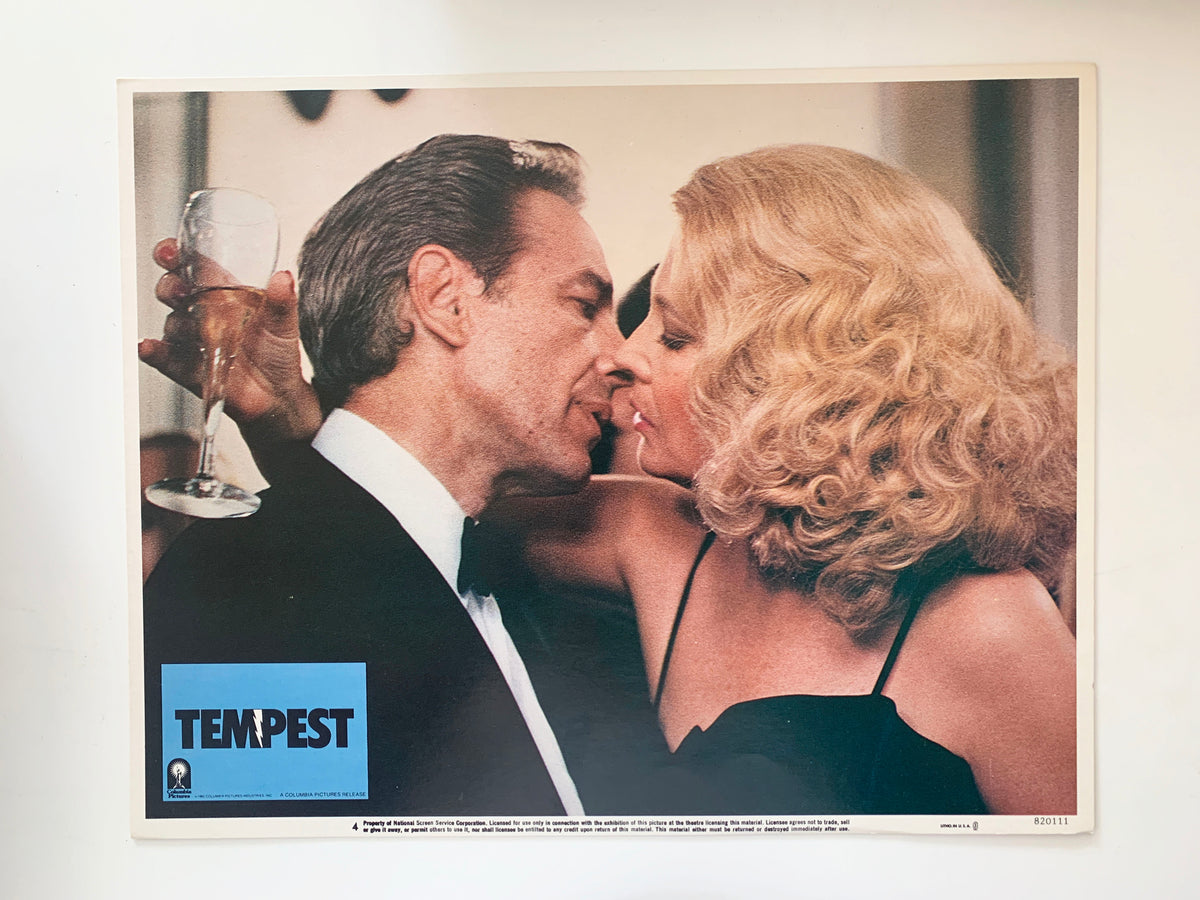 Tempest 1982 vintage lobby card