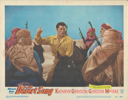 The Desert Song set of 8 original lobby cards