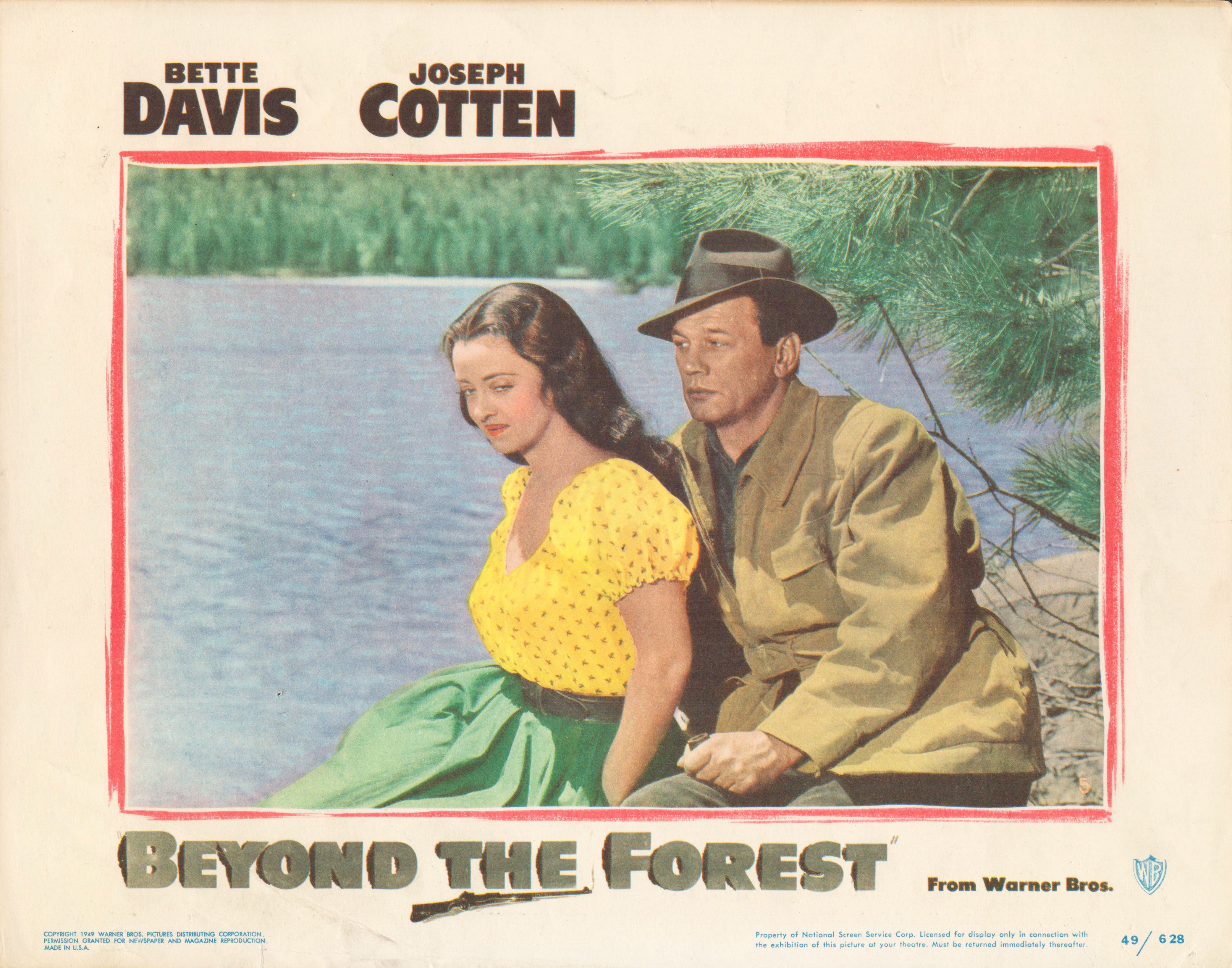 Beyond the Forest 1949 original vintage lobby card