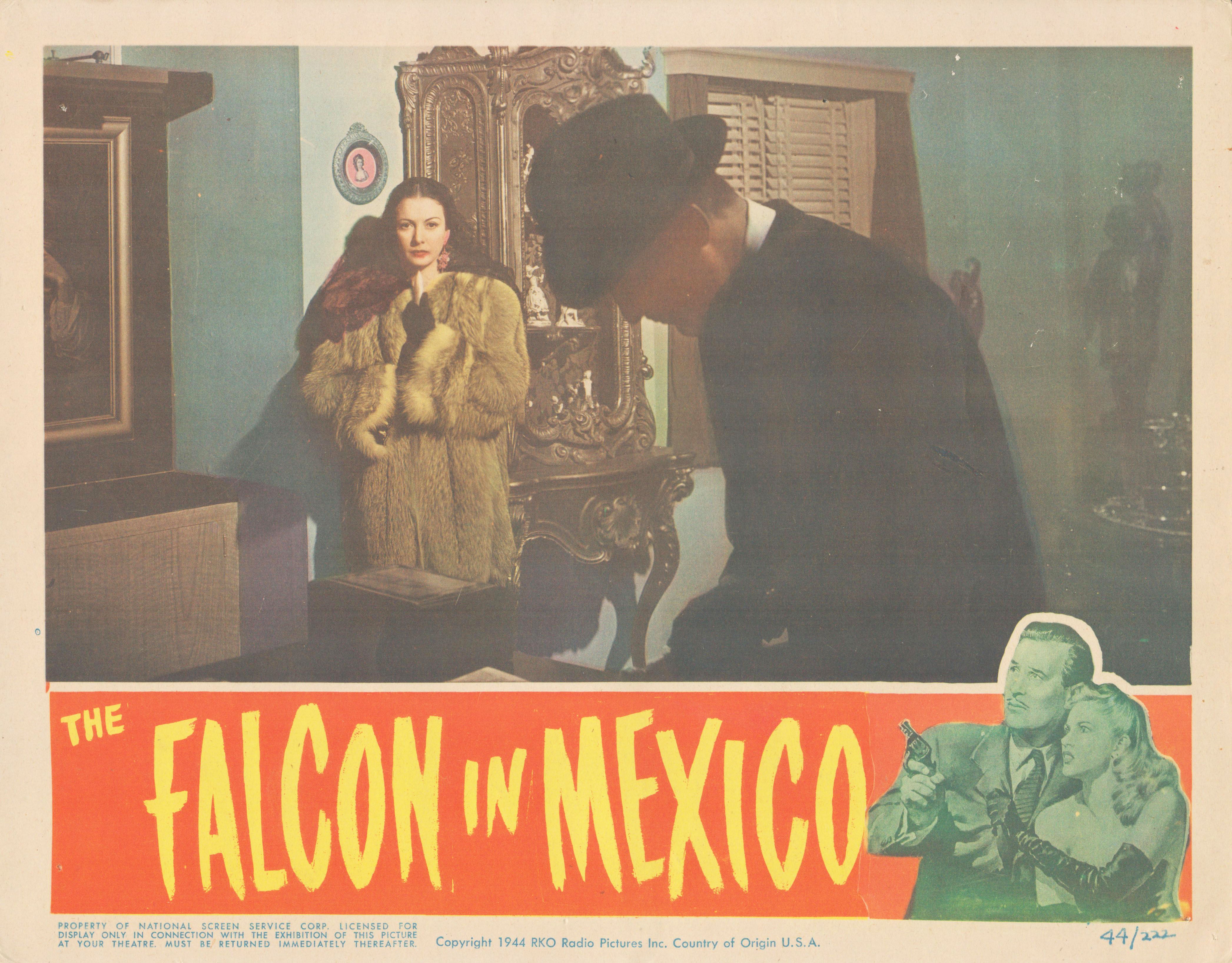 The Falcon in Mexico  1944 original vintage lobby card