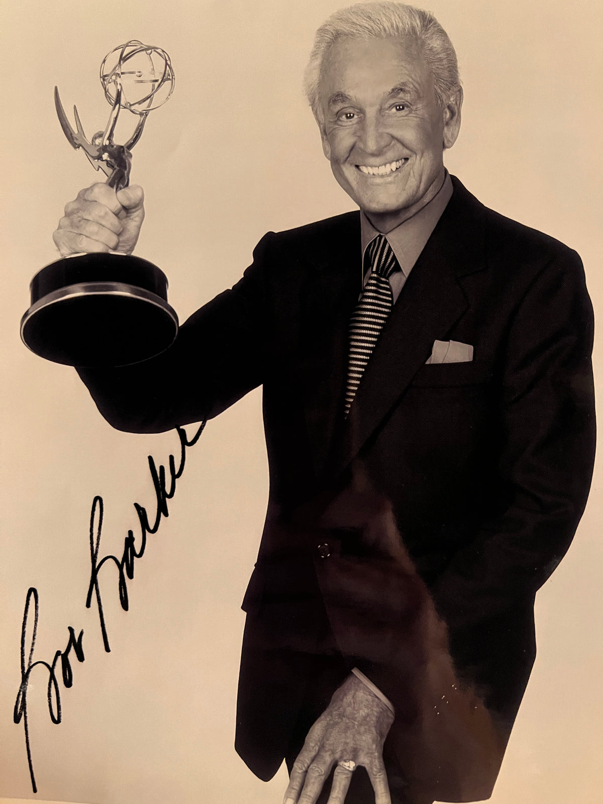 Bob Barker facsimile signed photo. 8x10 inches