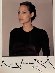 Angelina Jolie facsimile signed photo. 8x10 Inches