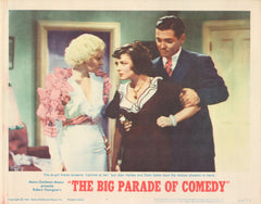 The Big Parade of Comedy 1964 original vintage lobby card