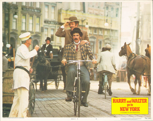 Harry and Walter Go to New York  1976 original vintage lobby card