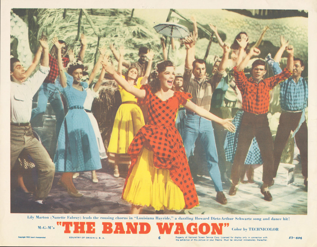 The Band Wagon 
1953 original vintage lobby card