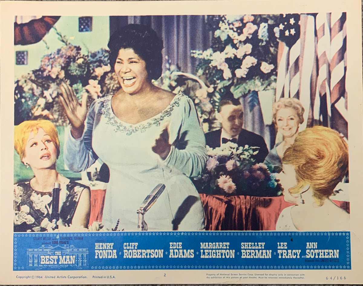 The Best Man 1964 original lobby card set