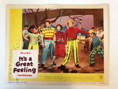 It's a Great Feeling original 1949 vintage lobby card