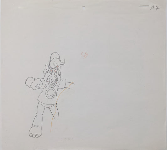 ALF Tales Original Sketch and Animation Cel