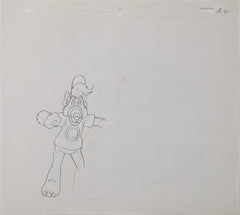 ALF Tales Original Sketch and Animation Cel