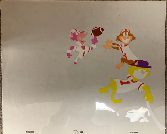 Top Cat unfinished art cel