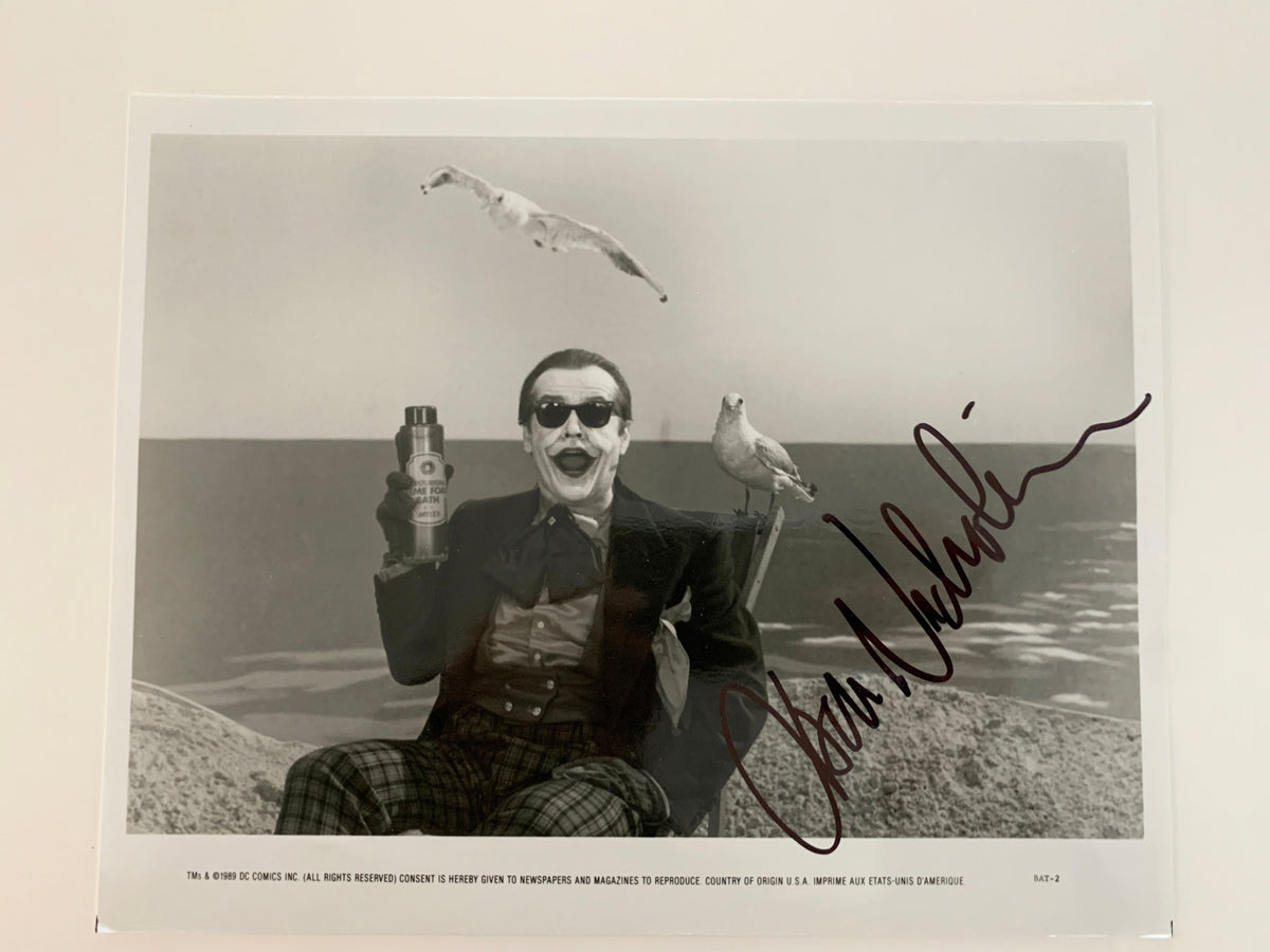 Batman Jack Nicholson signed movie photo