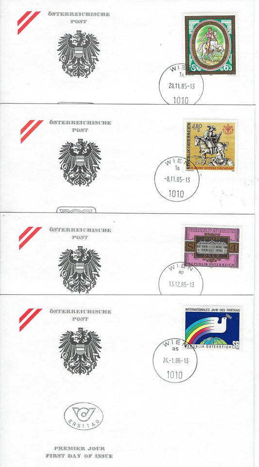 Austria First Day Covers