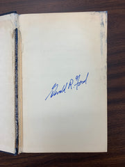 Warren Commission report/book signed by Gerald Ford