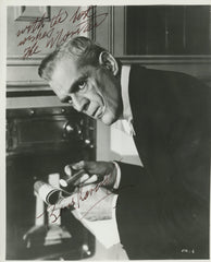 Boris Karloff signed photo