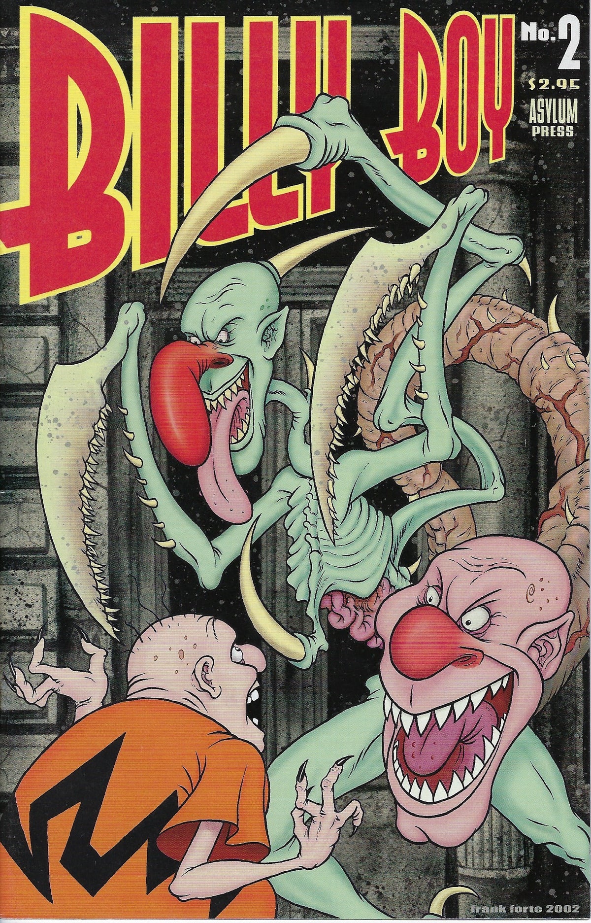 Billy Boy the Sick Little Fat Kid (2001 Asylum Press) #2 comic book