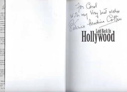 Patricia Medina Cotten signed book