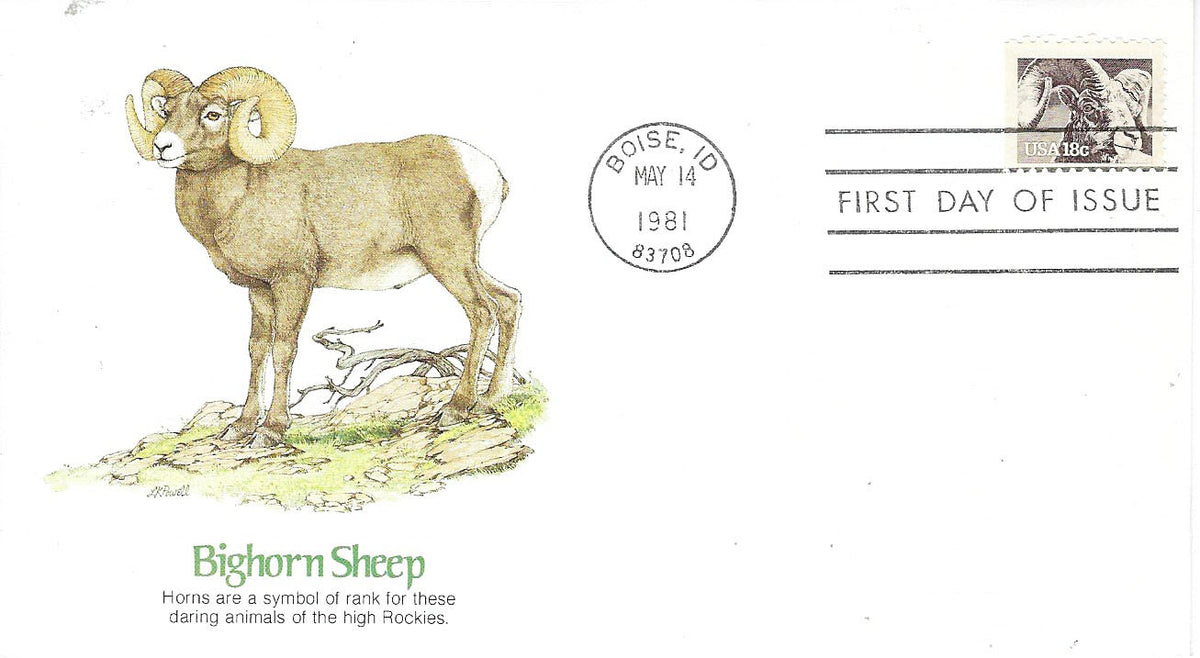 Bighorn Sheep FDC