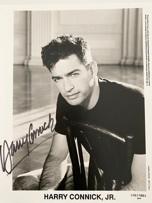 Musician Harry Connick Jr. signed photo