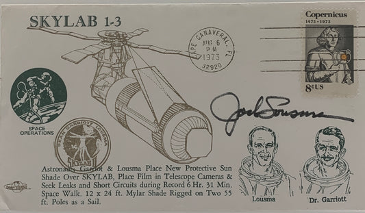 Astronaut Jack Lousma signed FDC