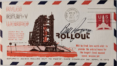 Bill Pogue Signed Saturn V First Day Cover