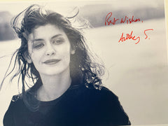 Audrey Tautou signed photo