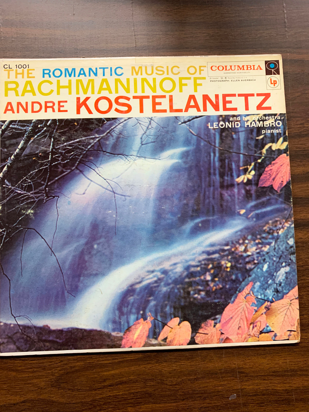 The Romantic Music Of Rachmaninoff Andre Kostelanetz Album