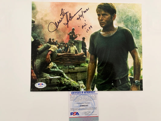 Apocalypse Now Martin Sheen Signed Movie Photo (PSA)