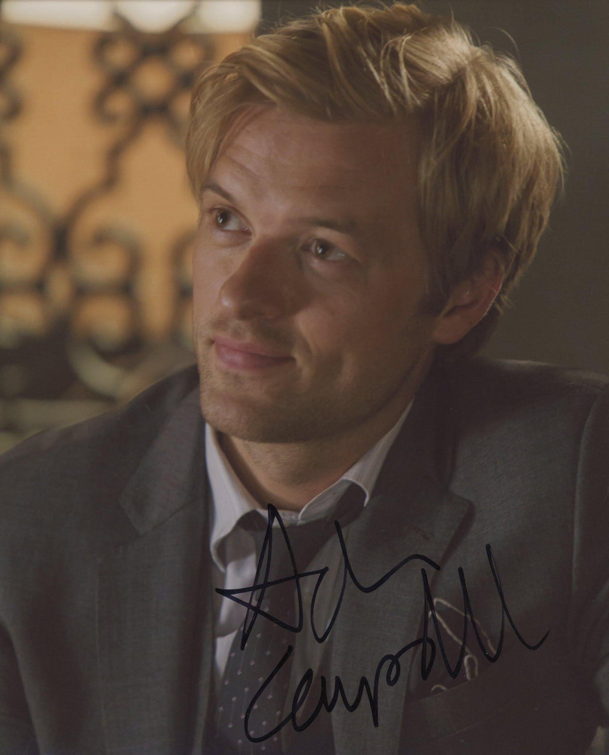 Adam Campbell signed photo