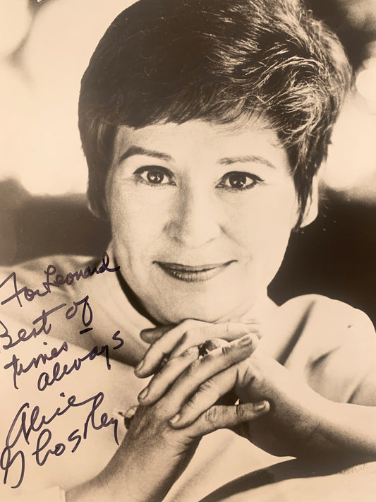 Alice Ghostley signed photo