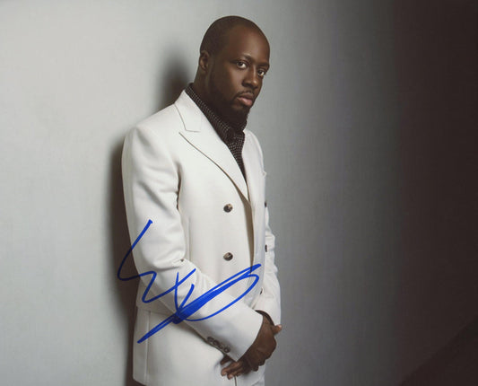 Wyclef Jean signed photo