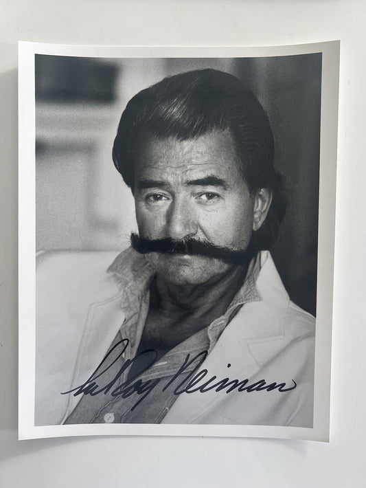 LeRoy Neiman signed photo