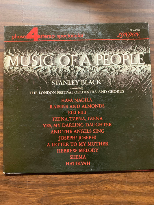 Stanley Black Conducting The London Festival Orchestra And Chorus – Music Of A People – Album