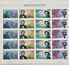 2011 American Scientists stamp set of 20