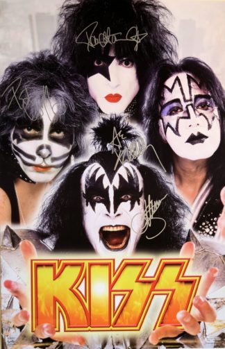 Kiss  22 1/4 x 34 1/2 Inch Promo Poster