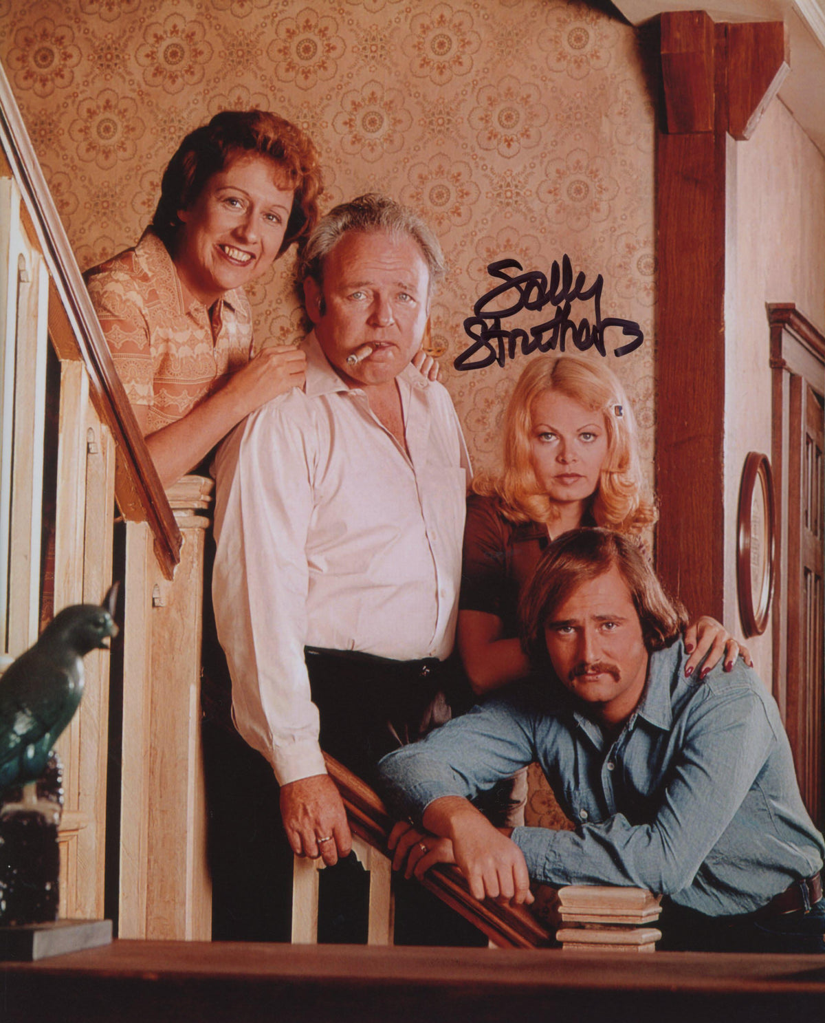 All in the Family signed photo. GFA Authenticated