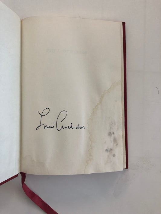 Louis Stanton Auchincloss signed book