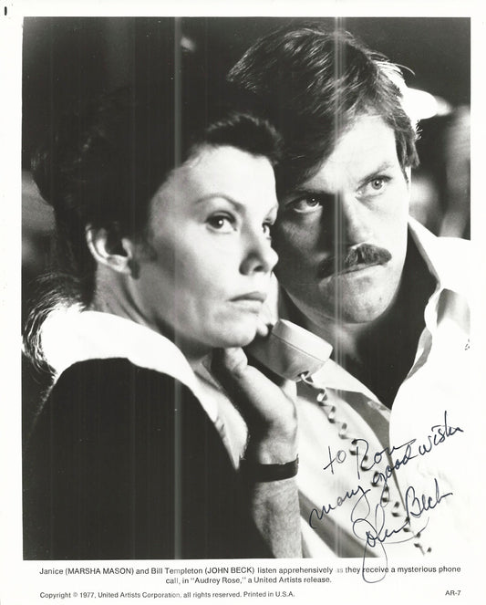 Audrey Rose John Beck Signed Movie Photo