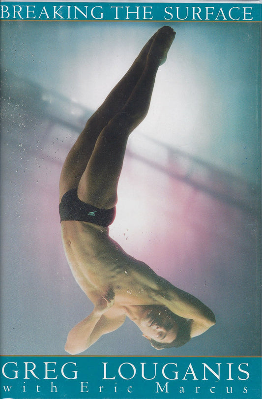 Greg Louganis signed book