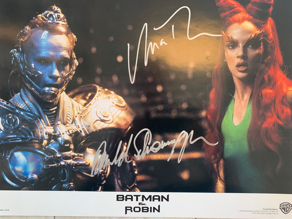 Batman and Robin cast signed photo. GFA Authenticated