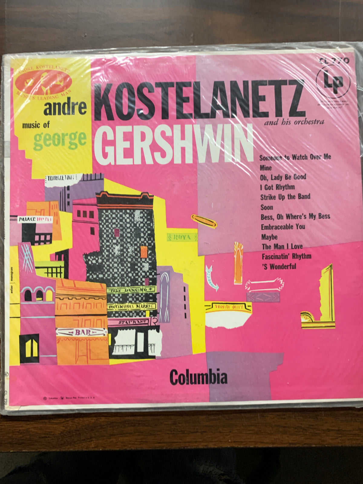 Andre Kostelanetz And His Orchestra ‎– Music Of George Gershwin – Album