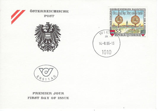 Austria First Day Cover