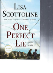 One Perfect Lie Lisa Scottoline signed book