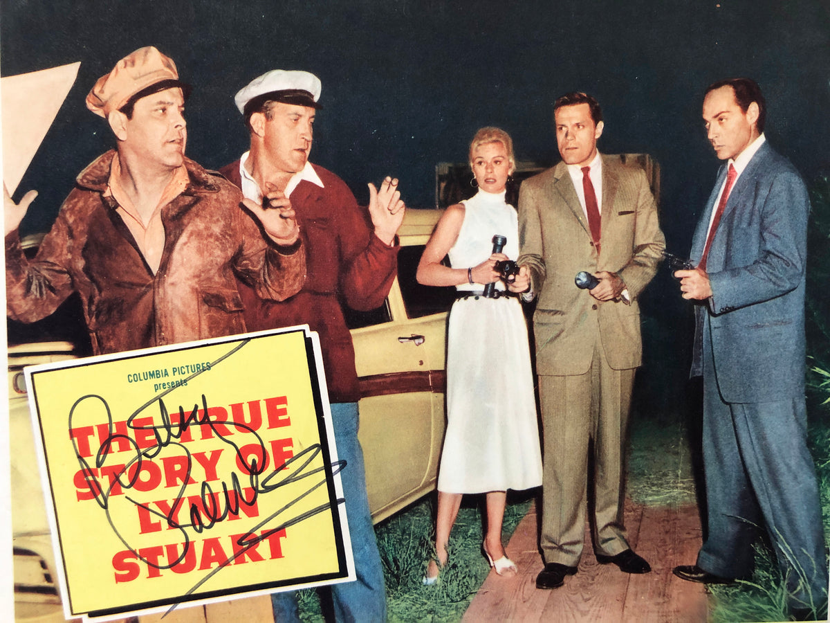 The True Story of Lynn Stuart signed lobby card