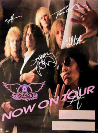 Aerosmith  18 x 24 Tour Poster