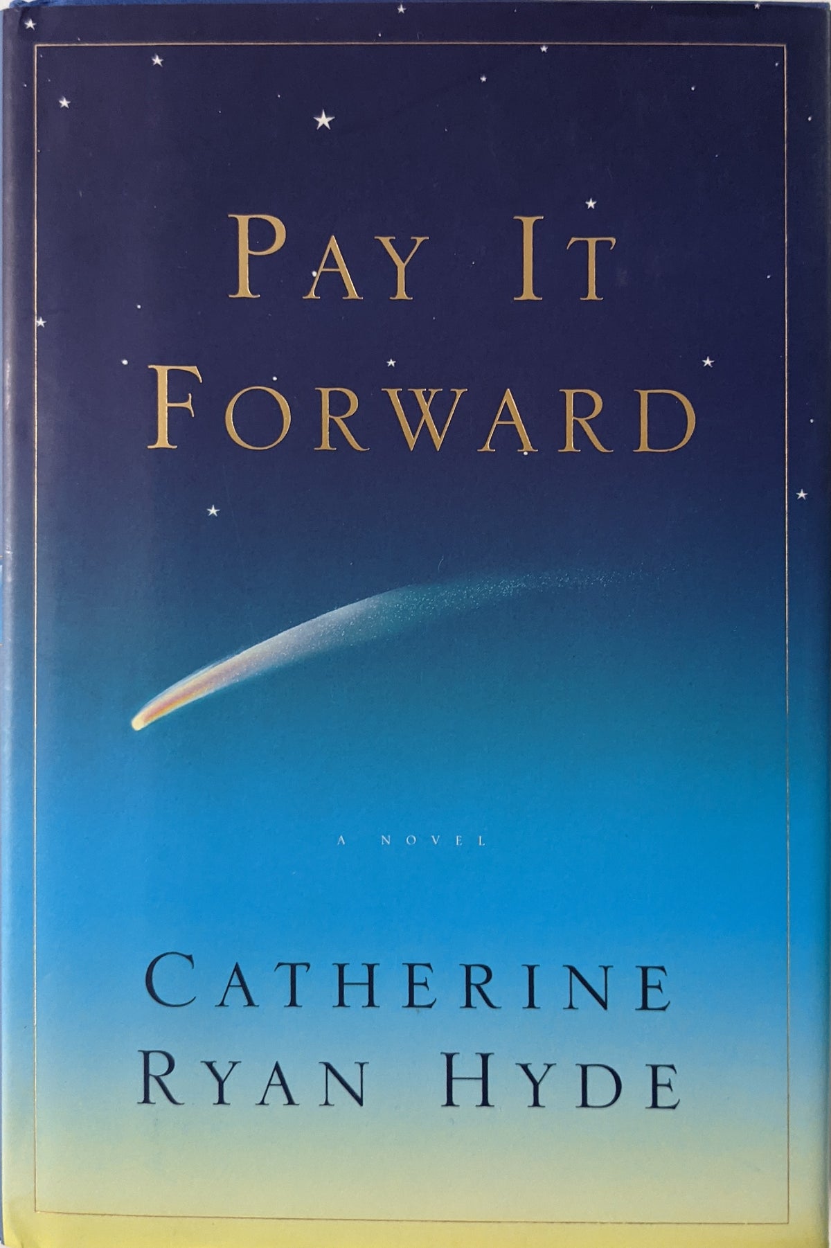 Pay It Forward Signed First Edition Book