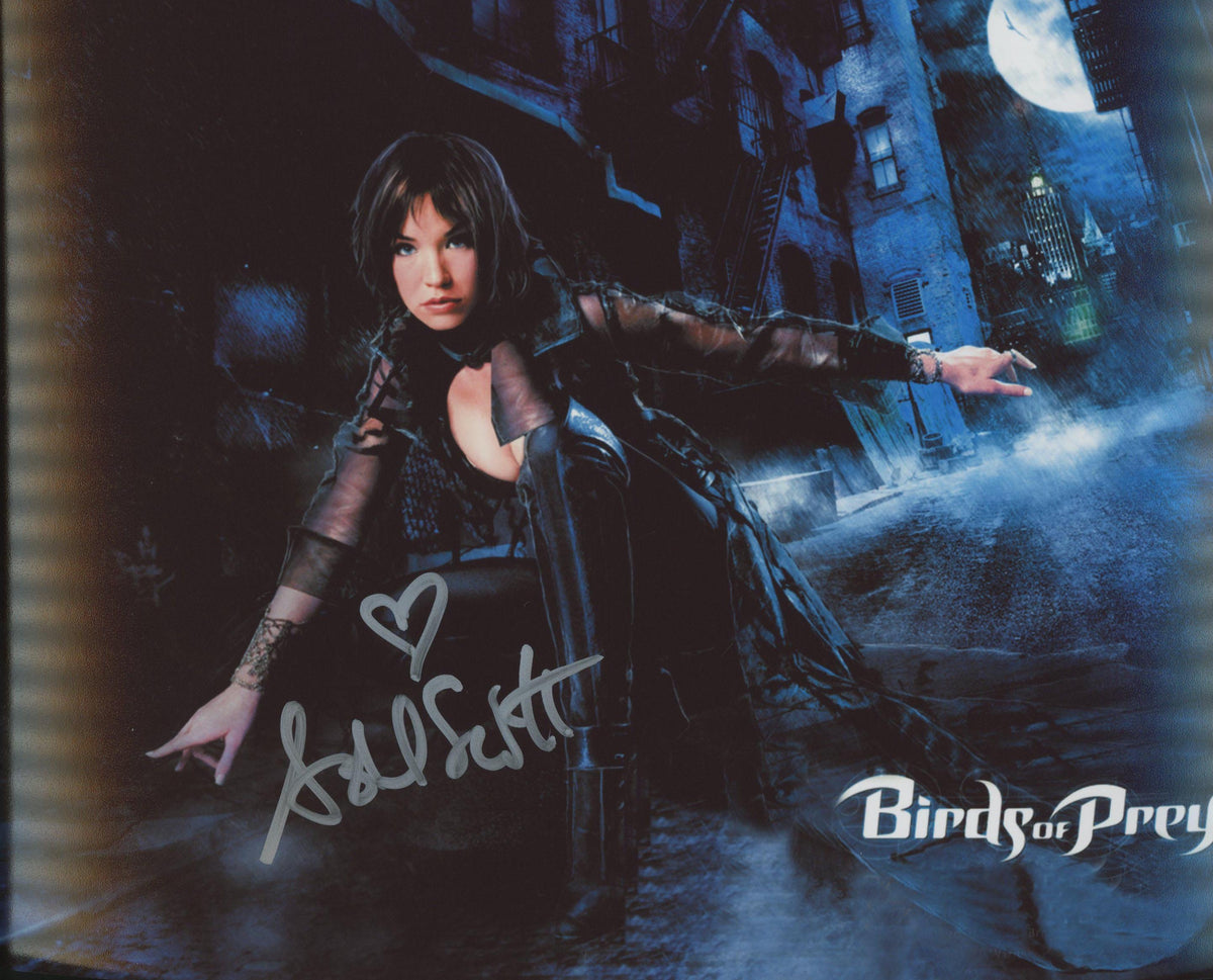 Ashley Scott signed "Birds of Prey" movie photo